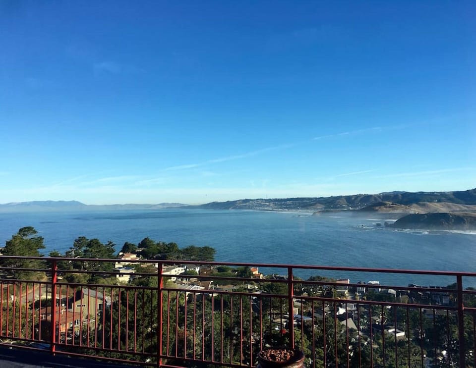 Ocean Coast Views of San Francisco taken from our balcony.