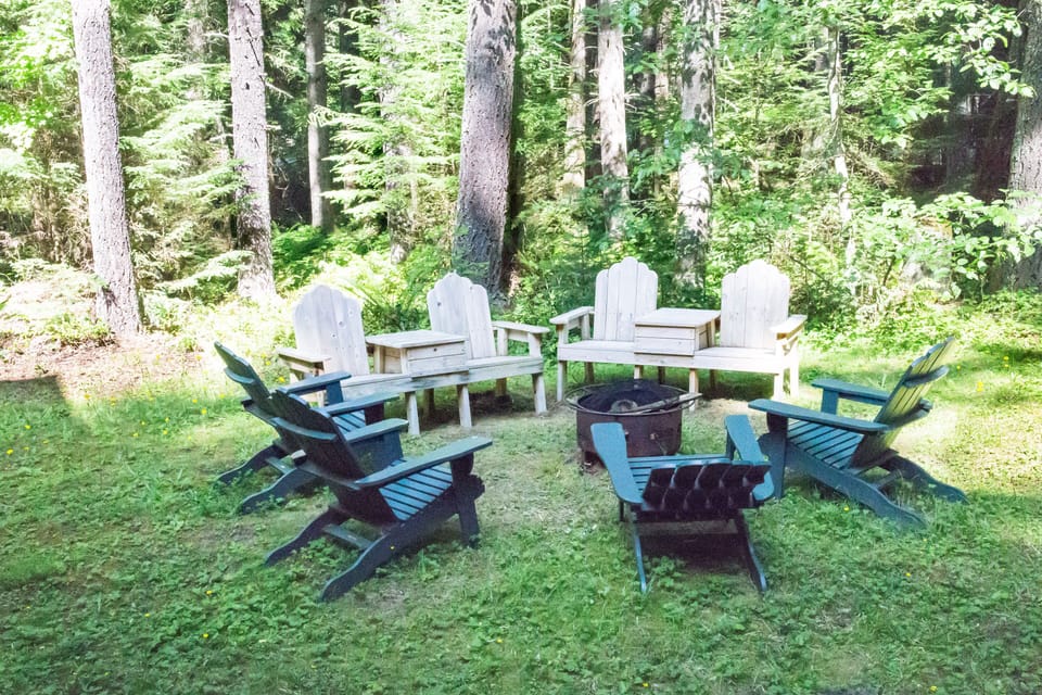 Seating around a campfire