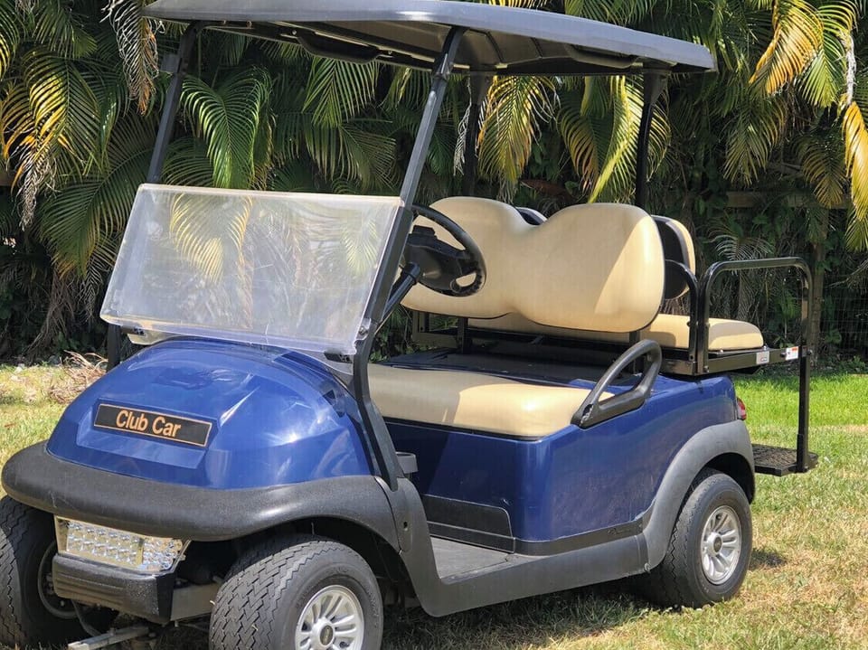 Only my homes include a private 4 seater golf cart. Fun for all ages!
