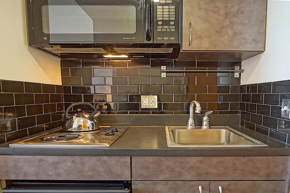 View of kitchenette