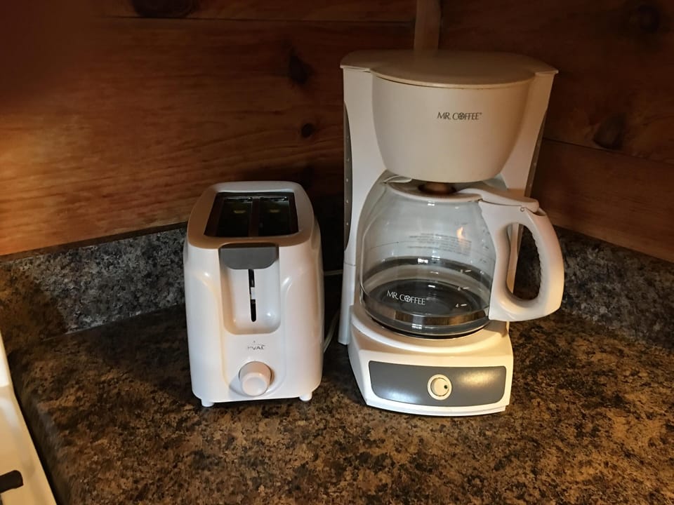 Toaster and Coffee Pot