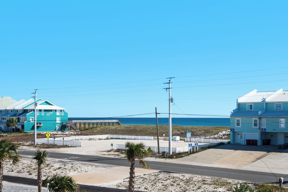 View of Gulf from front porch