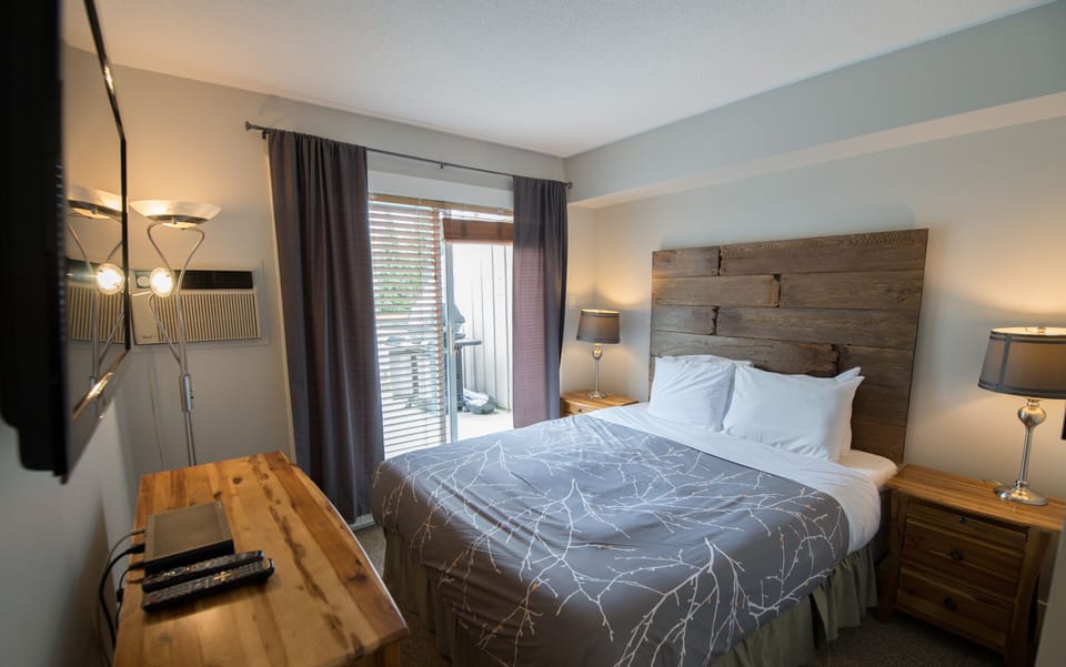 Master Bedroom with access to deck