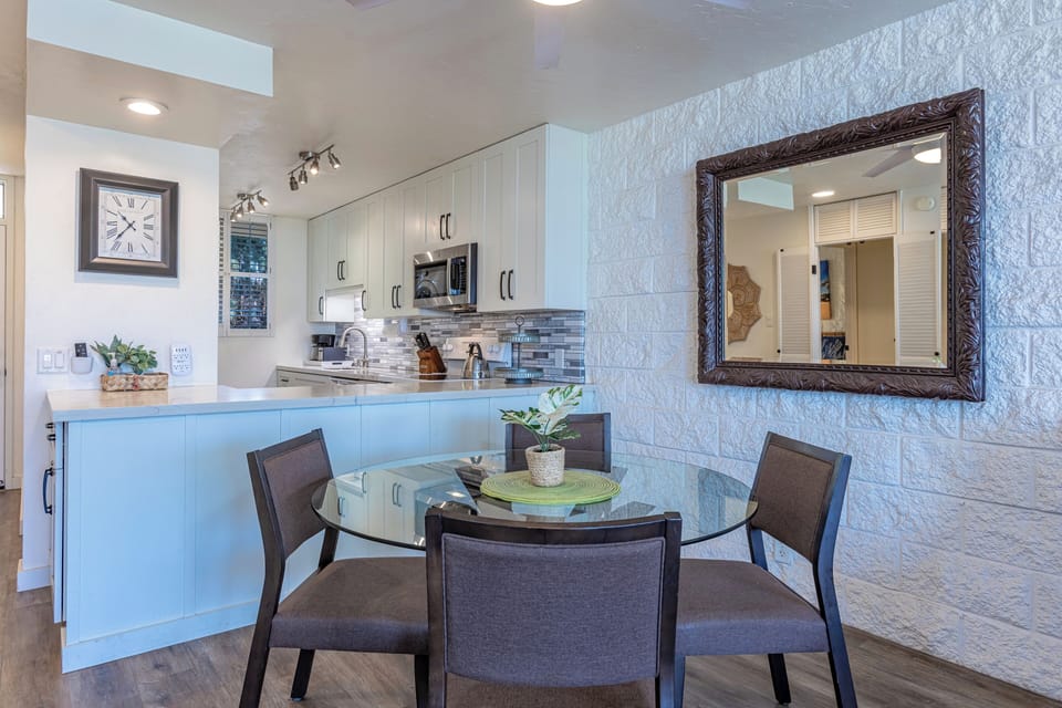 Dining Area and Kitchen Area