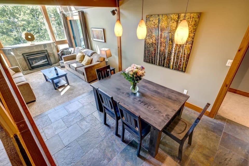 Dining Area and Living Room