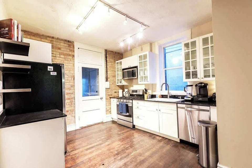 Bright kitchen with modern appliances, stylish cabinetry, and plenty of counter space for easy meal prep.
