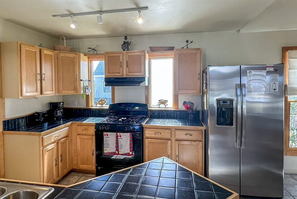 Kitchen with Screened Porch Access, First Floor