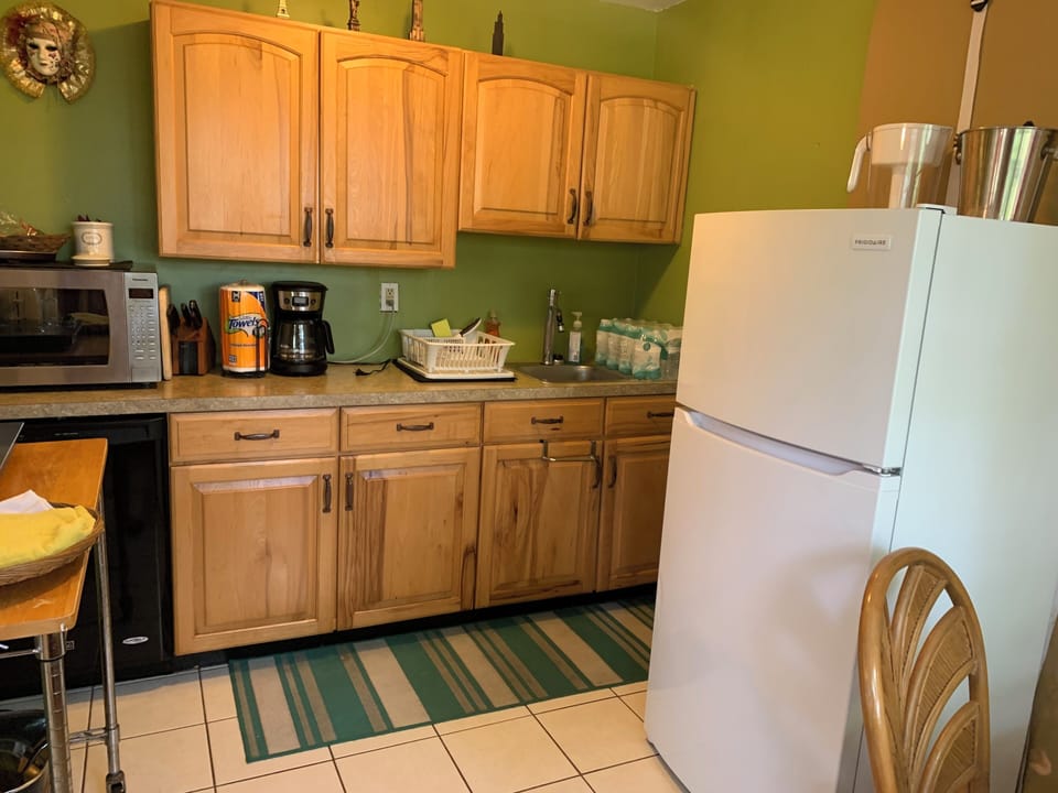 All pots, pans, dishes, glassware, cutlery are all provided. 