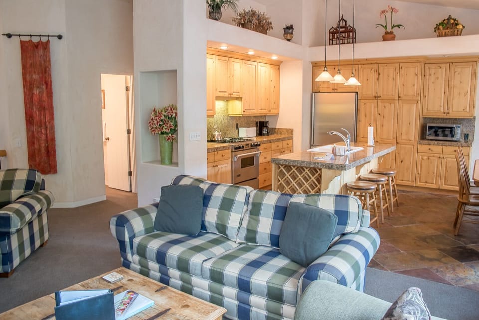 Living kitchen area