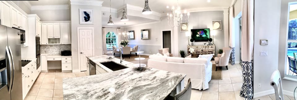 Wide open floor plan
