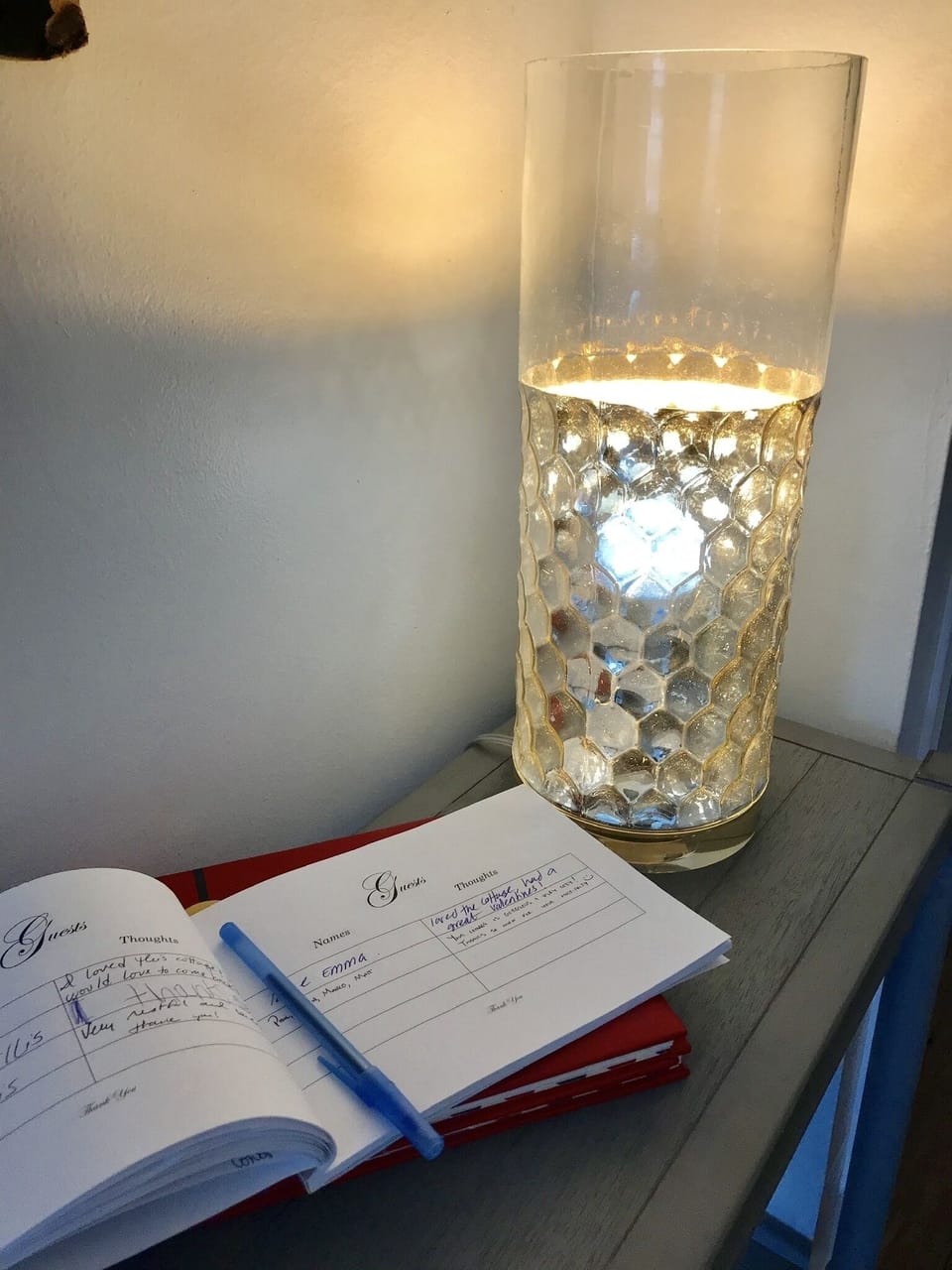 Please sign our guest book!