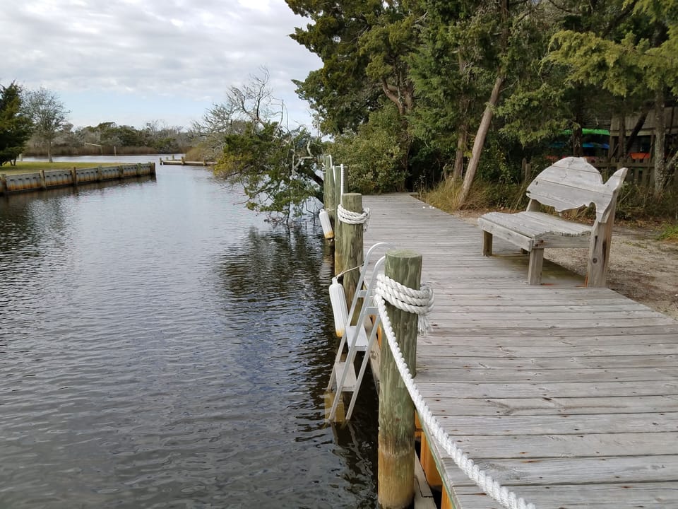 Dock with Ladder
