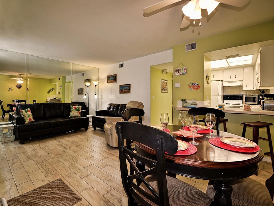 Charming open floor plan.