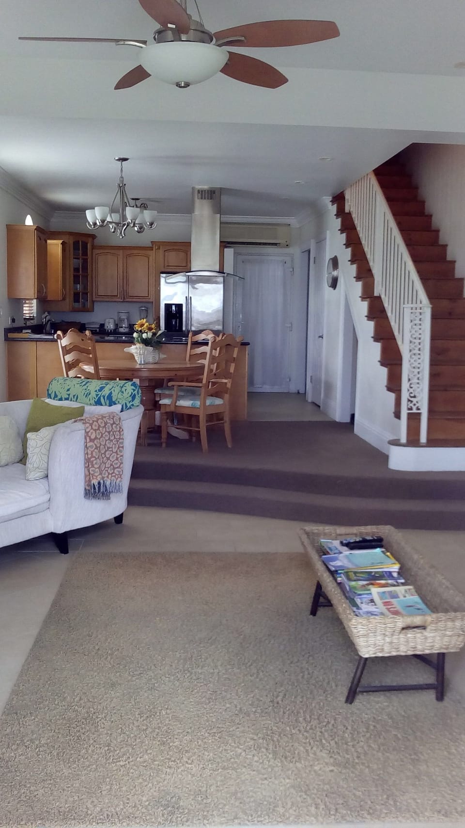 Living and dining area