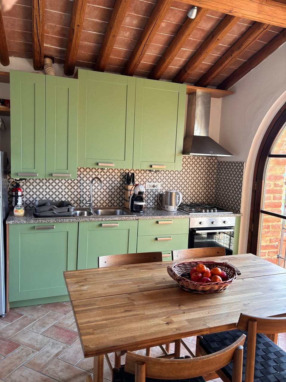 newly renovated kitchen/dining area