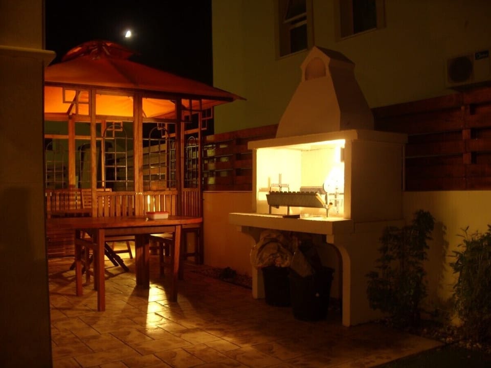 BBQ with motor & Herbs growing beside