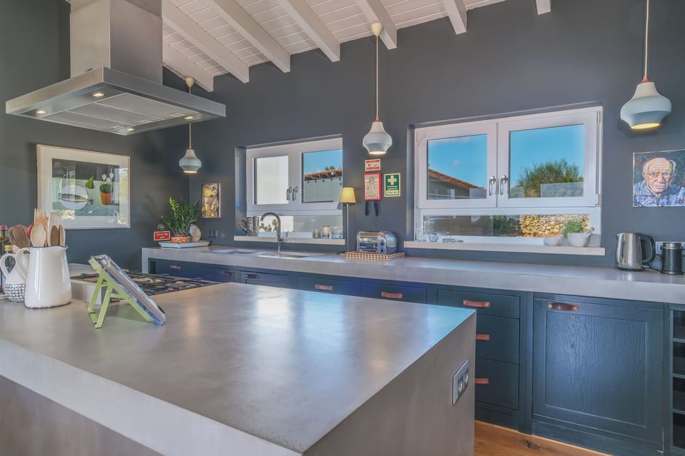 Cook your favourite food in the spacious kitchen.