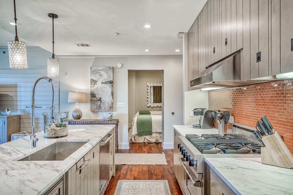 Kitchen - Featuring a Gas Range