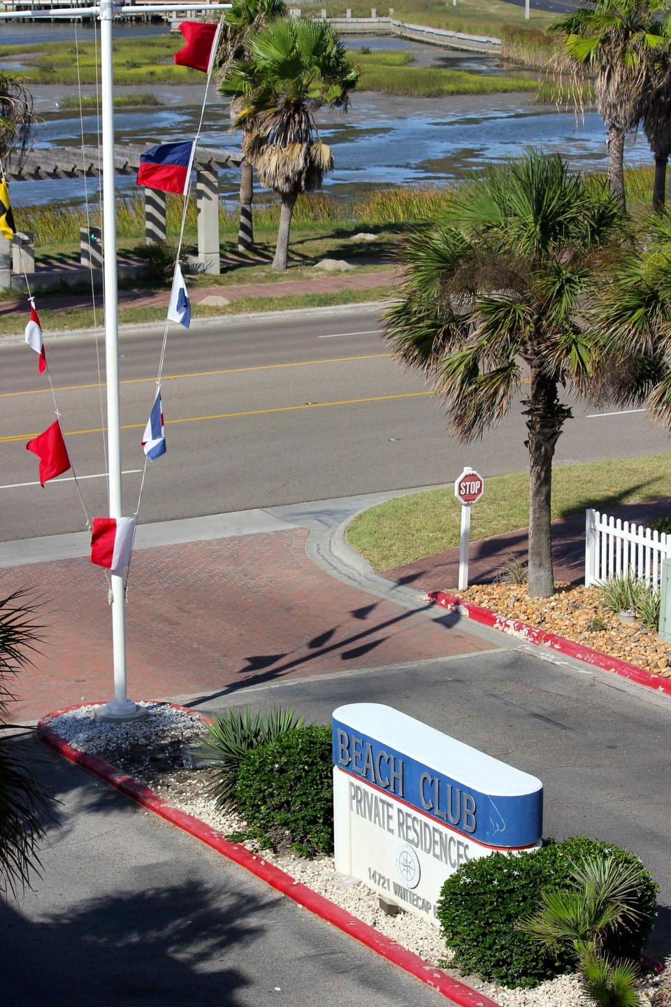View from balcony toward left.