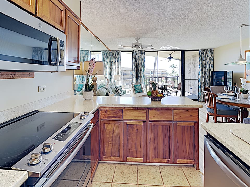 Kitchen - Endless countertop space in your updated kitchen area!
