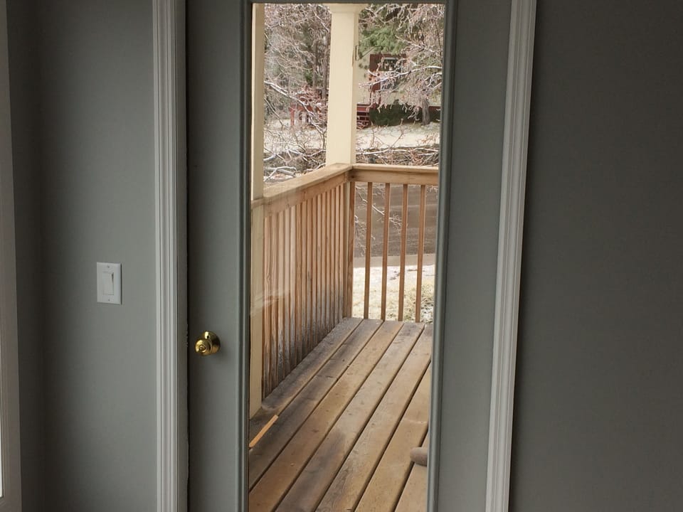 Great private balcony