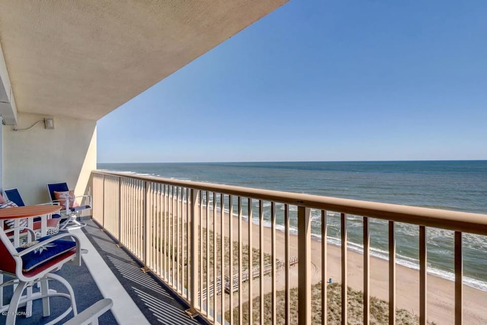 Balcony View from Bedroom end.