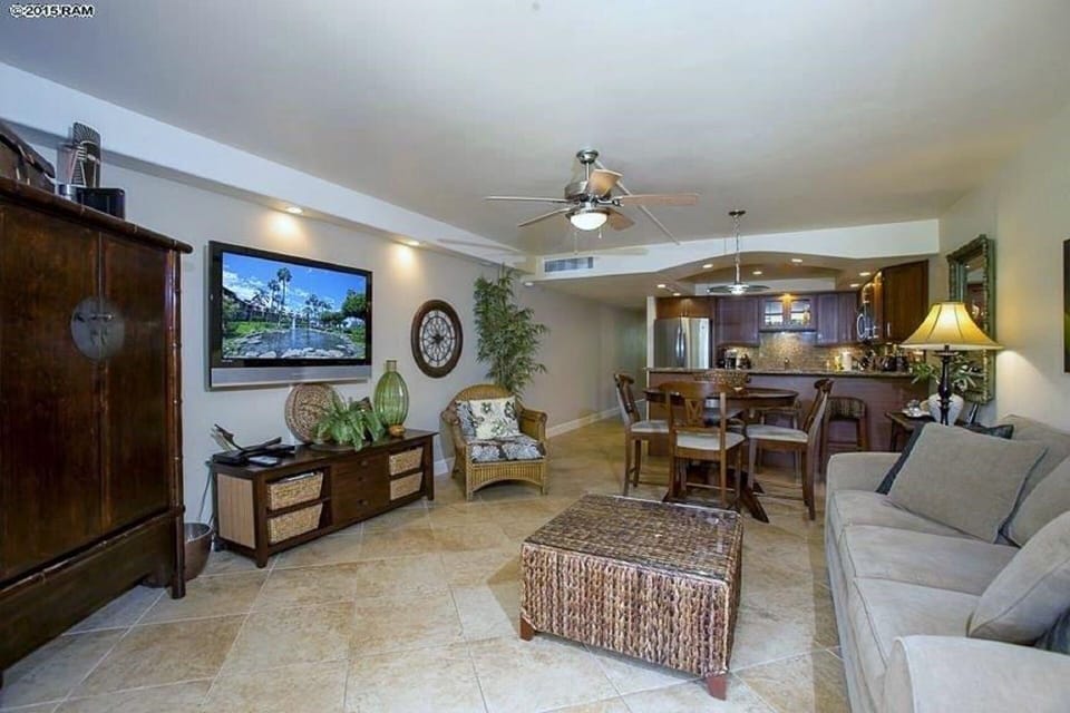 Living / kitchen area
