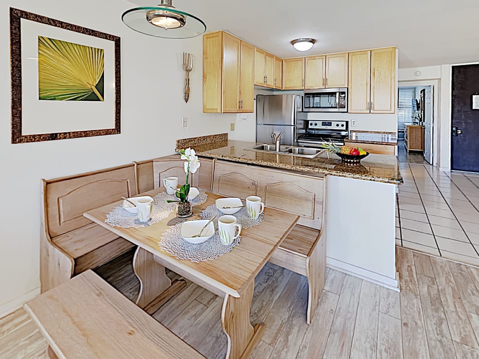 Gather around your dining room table for memorable moments and delicious meals.
