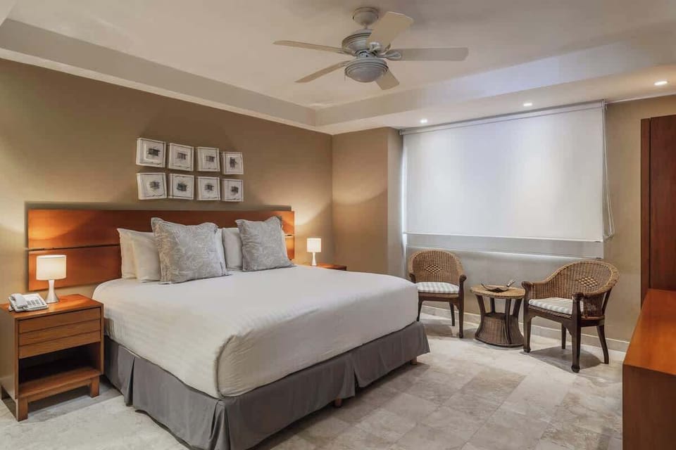 Air-conditioned rooms for a cool night’s sleep
