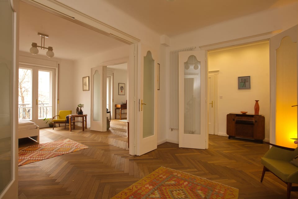 Spacious hallway