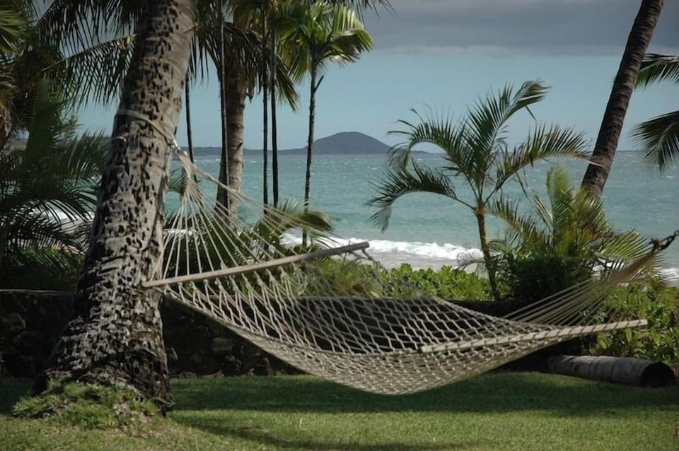 Guest access- your hammock in the front yard.