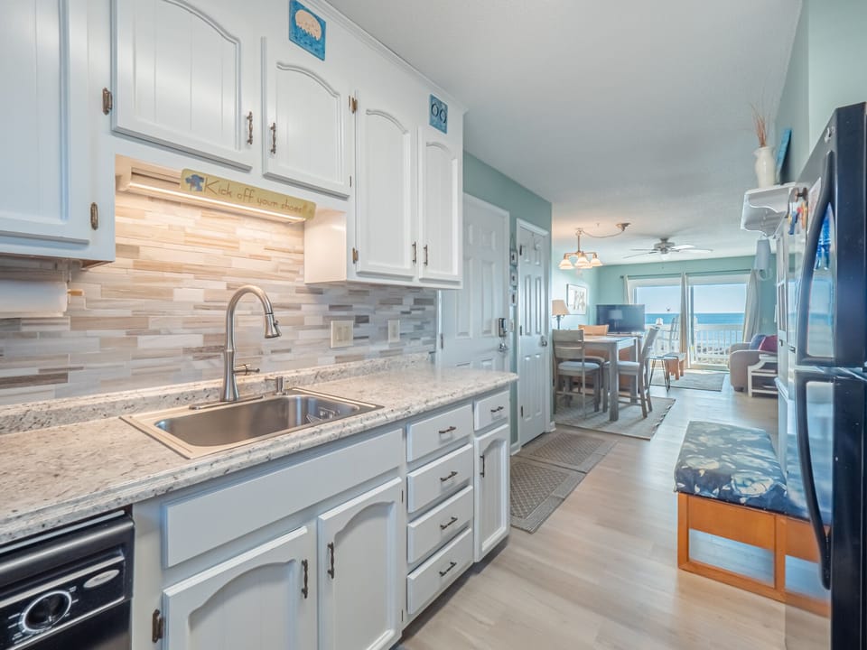 Kitchen Details at Sands III #2B - A BluSea