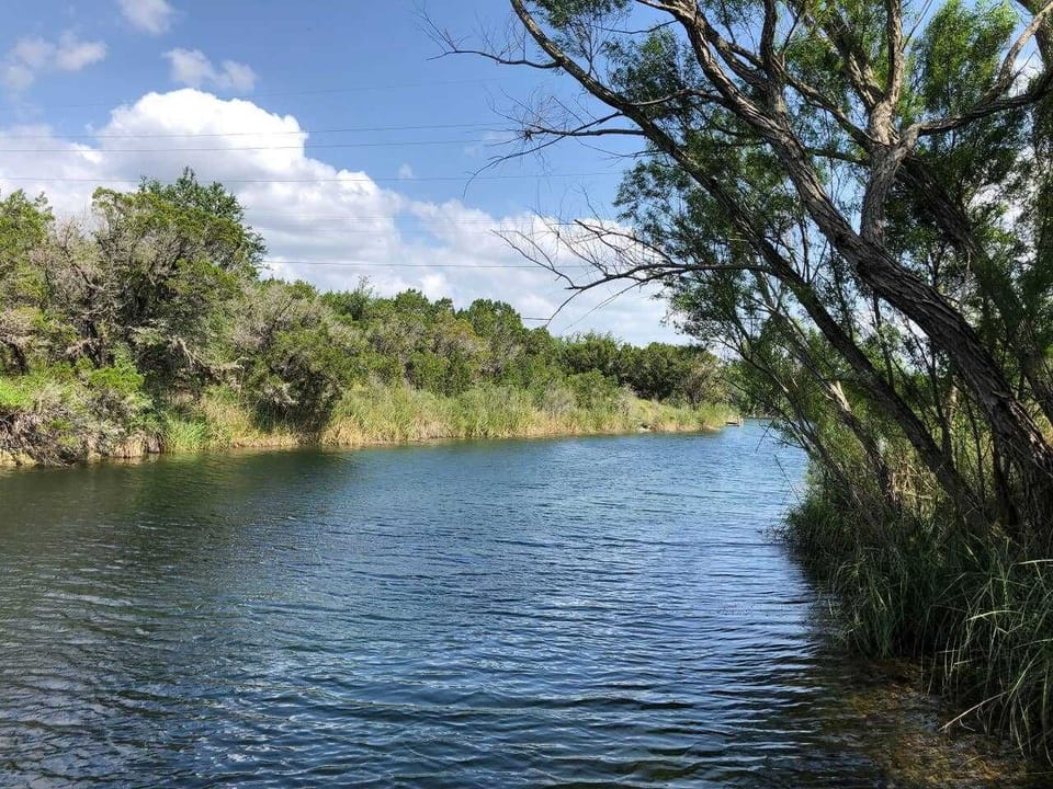 Check ahead with us about the water levels in the seasonal creek on the property. When the water's up, it's an amazing place to swim and practice catch-and-release fishing!