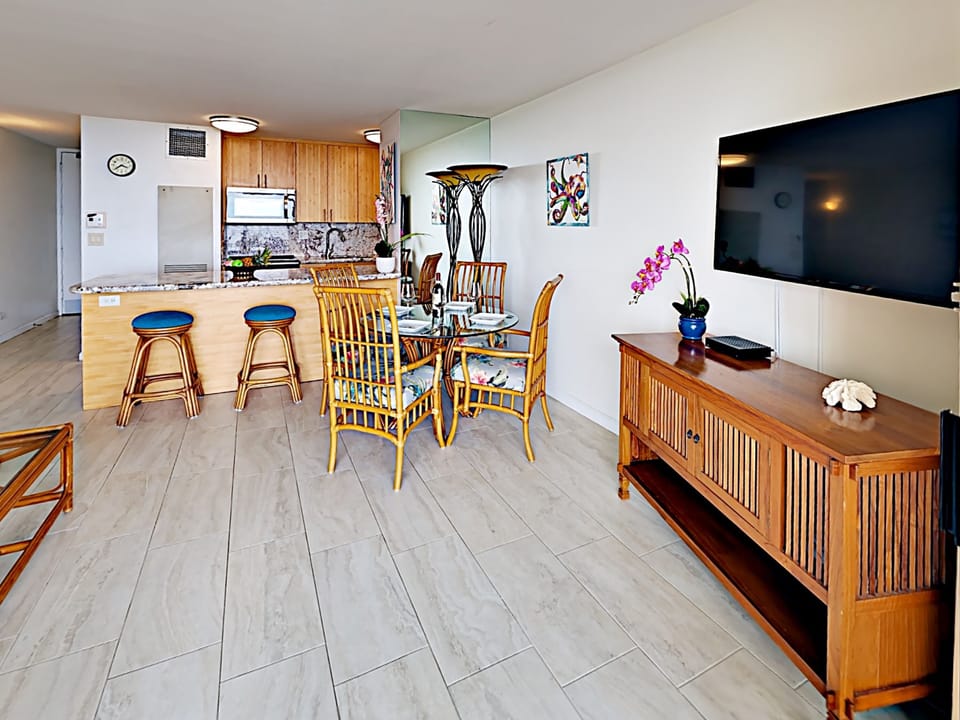 Living Room - New flooring creates an updated feel