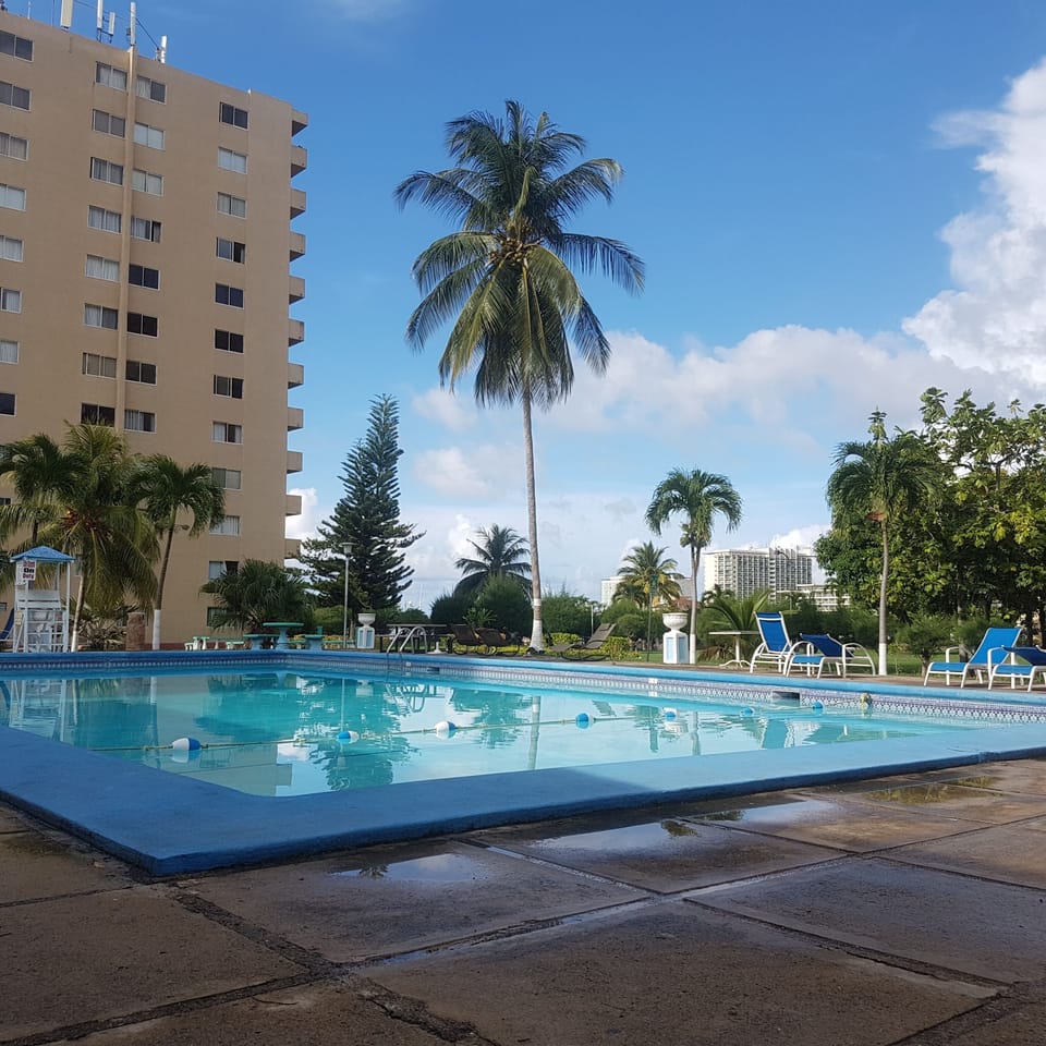 Enjoy the pool on property 