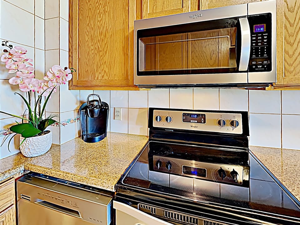 Make some coffee or tea and take it out to the lanai