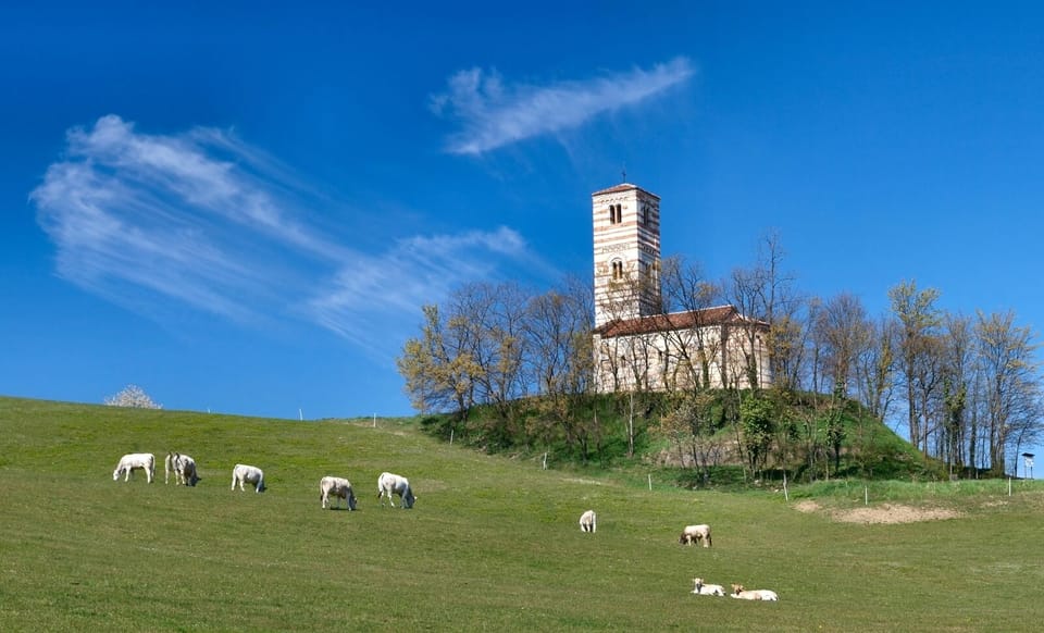 Old church in the surroundings