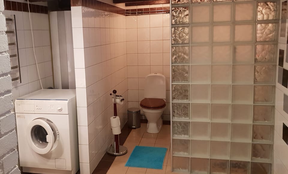 Hair dryer, towels