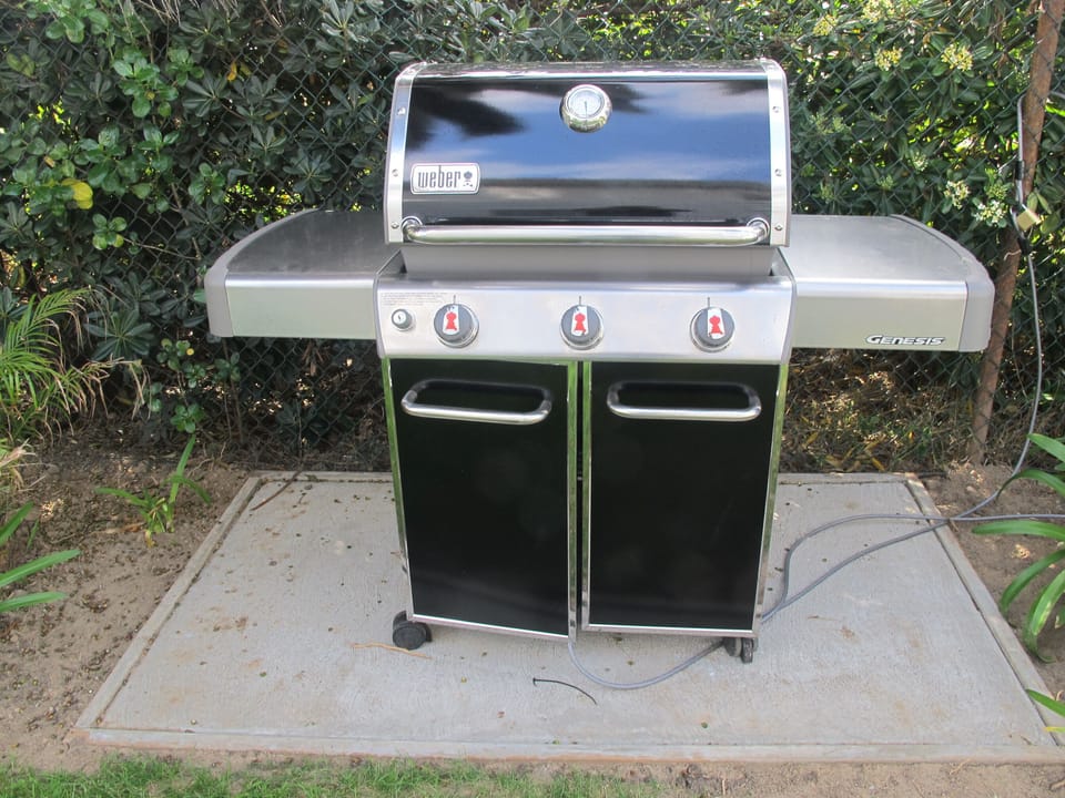 Weber Grill for Villa Blanca Guests