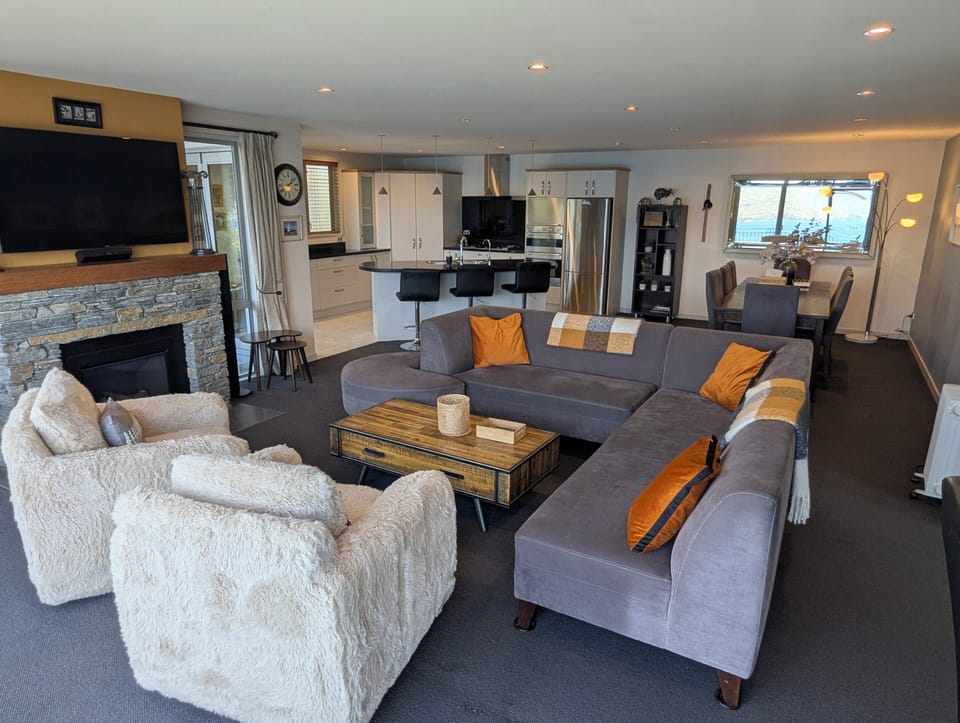 Our Lounge, kitchen and dining room