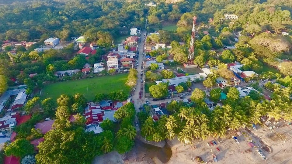 Bird's eye view of downtown Samara.