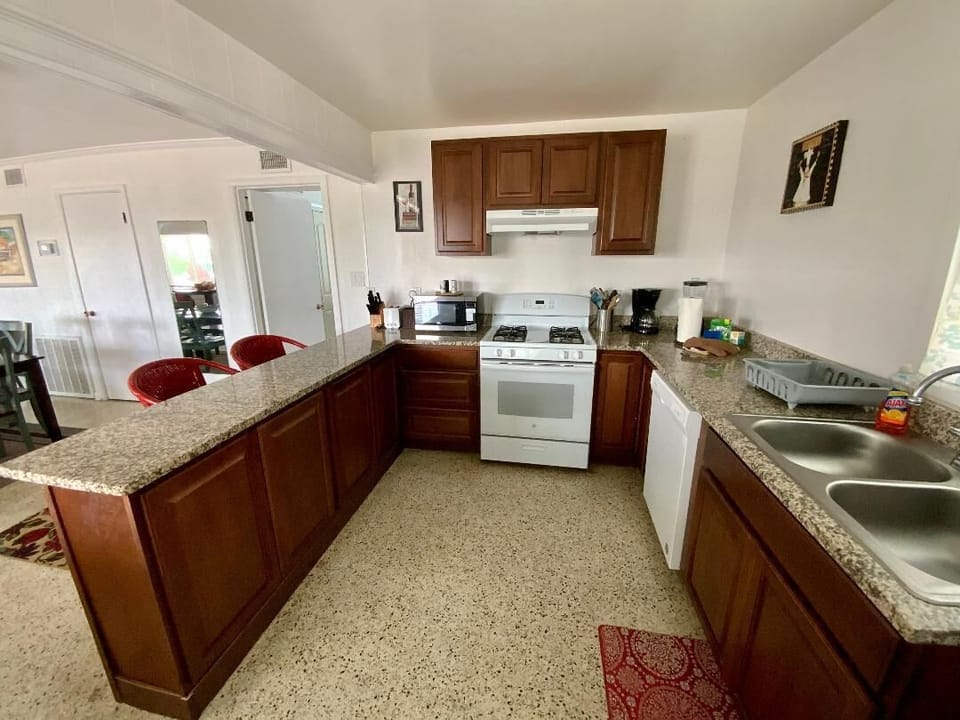 First Floor Kitchen and Bar 
One of TWO kitchens