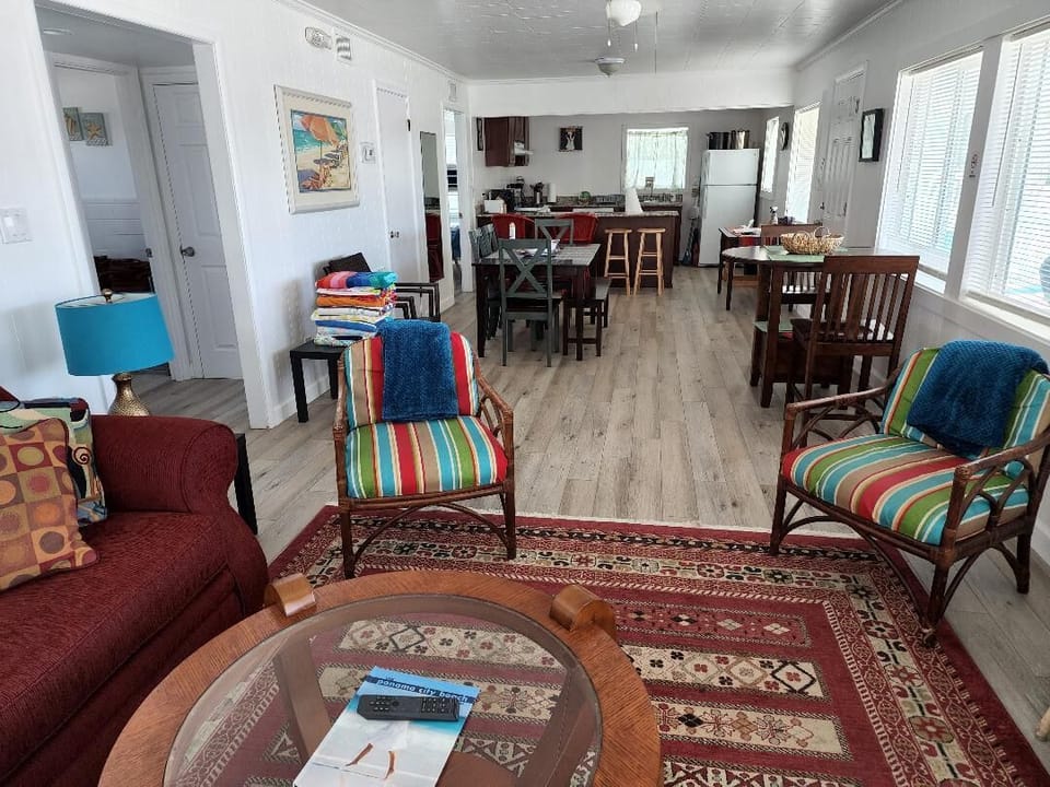 First Floor Dining area, Kitchen and Bar 