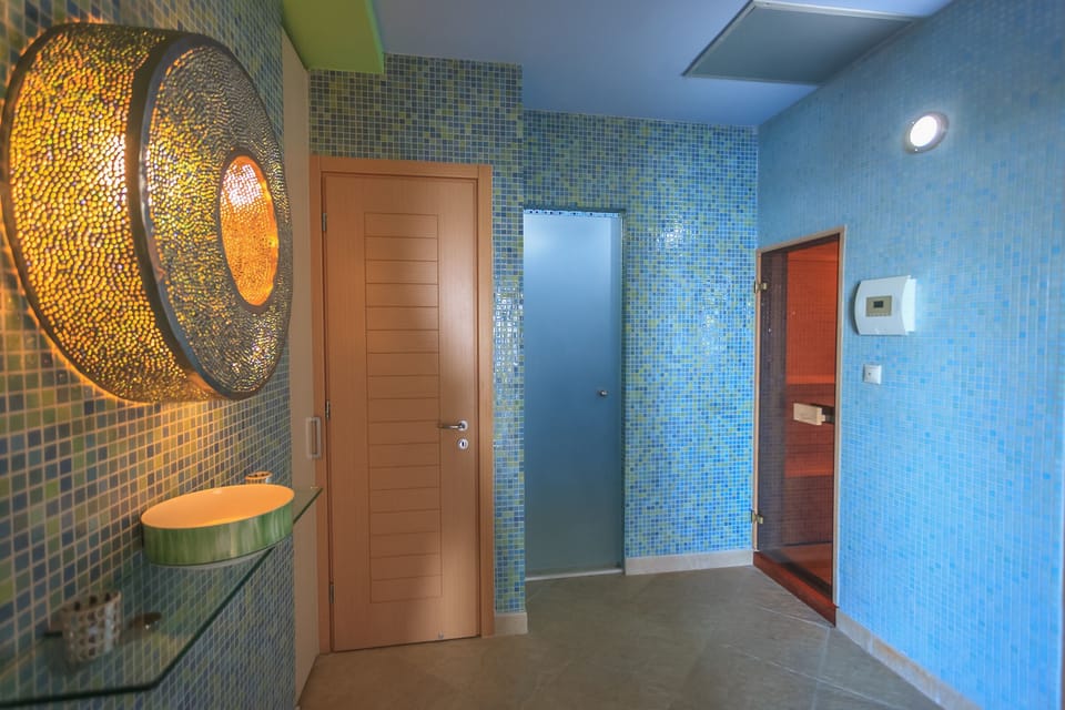 Entrance to the spa