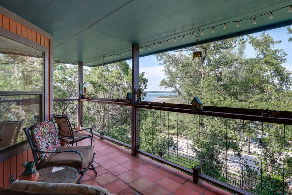 Balcony | Walk to Tennis & Basketball | Community Boat Launch Access & Swimming