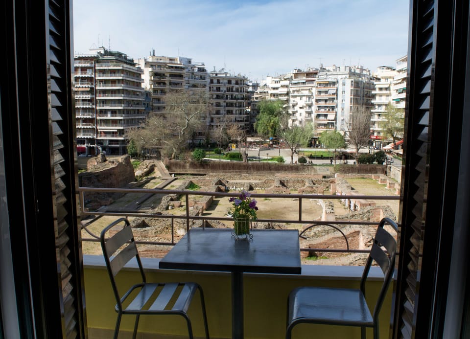 Balcony- Beautiful view of Galerius Palace Complex