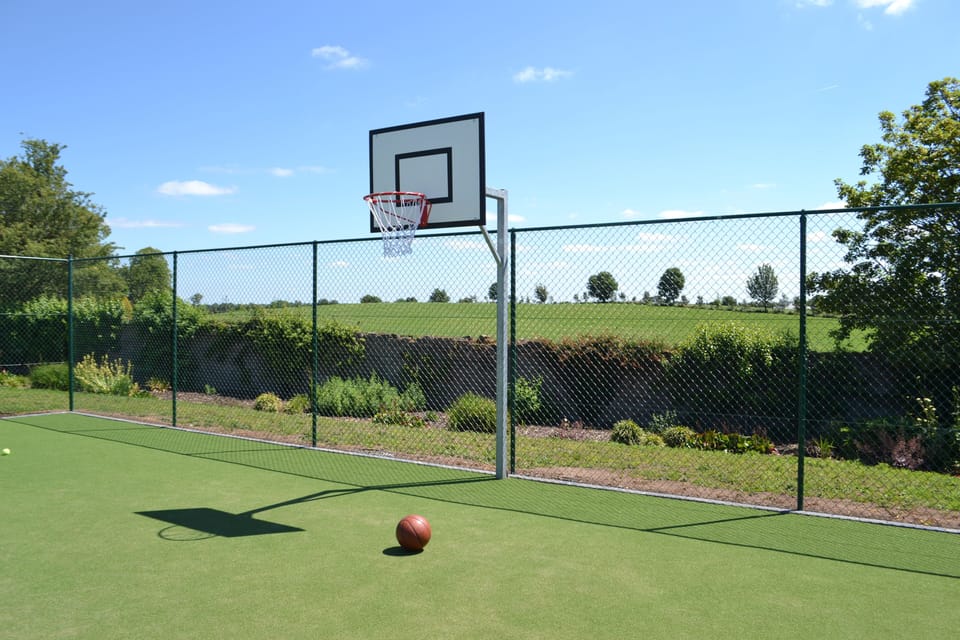 Private basketball area