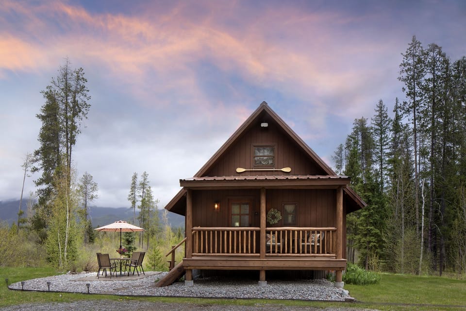 Main entrance to the Chalet