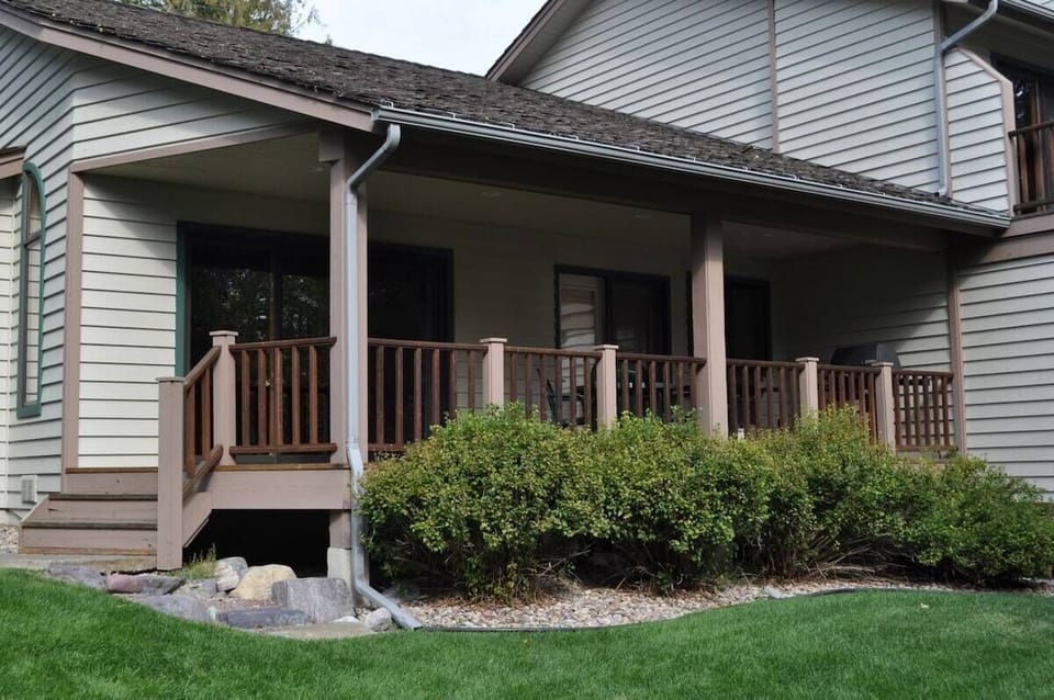 Enjoy the Large Covered Back Deck