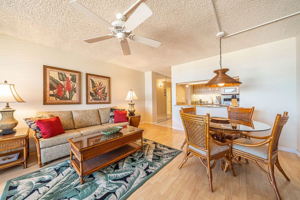 Living Room and Dining Area